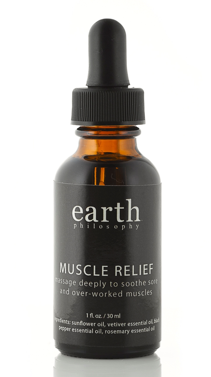 MUSCLE RELIEF OIL BLACK PEPPER + VETIVER Blend